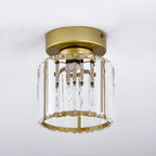Classic Acrylic Semi-Flush Mount Ceiling Light for Hallway and Bedroom — Greenwich Home & Living
