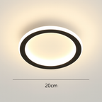Modern Acrylic Flush Mount Ceiling Light for Living Room — Greenwich Home & Living
