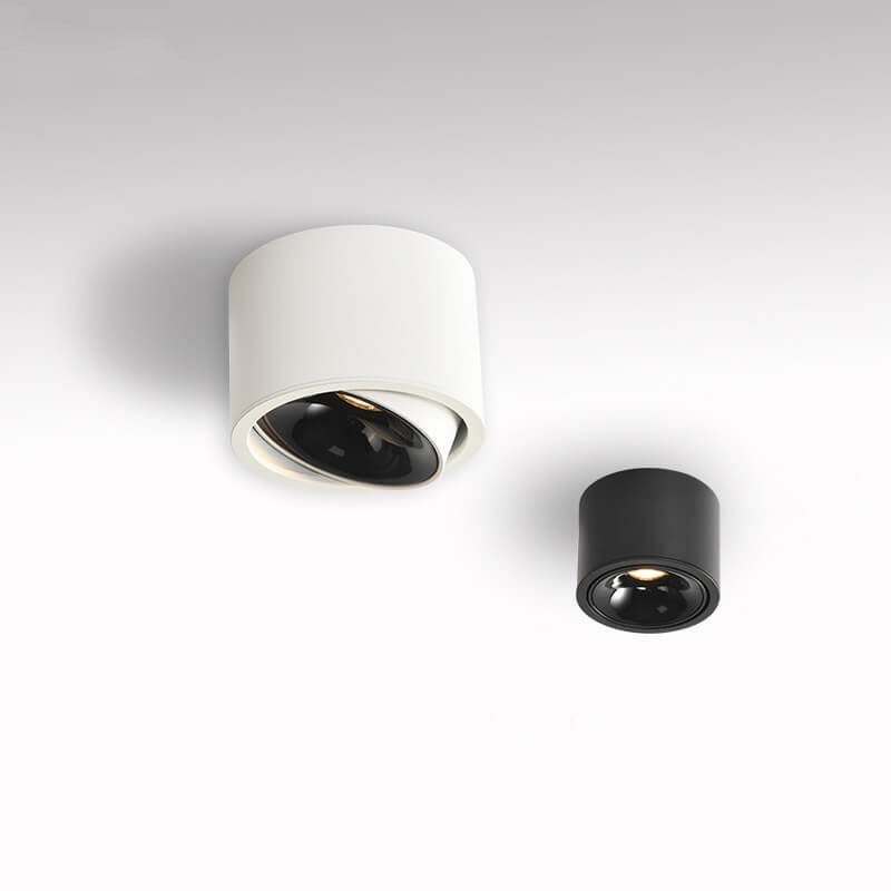 Modern Iron Flush Mount Ceiling Light With Integrated LED — Greenwich Home & Living
