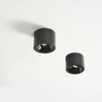 Modern Iron Flush Mount Ceiling Light With Integrated LED — Greenwich Home & Living