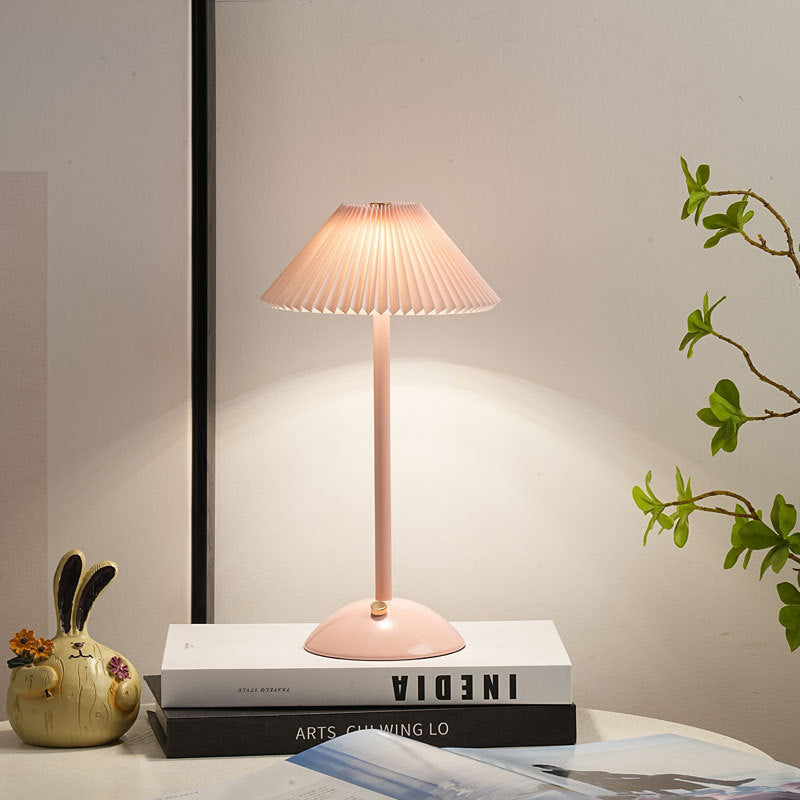 Modern Metal Cordless Table Lamp With Stepless Dimming — Greenwich Home & Living