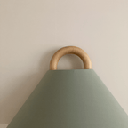 Modern Wood Wall Sconce With Warm LED Glow — Greenwich Home & Living