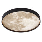Modern Metal Flush Mount Ceiling Light With Remote Dimming — Greenwich Home & Living