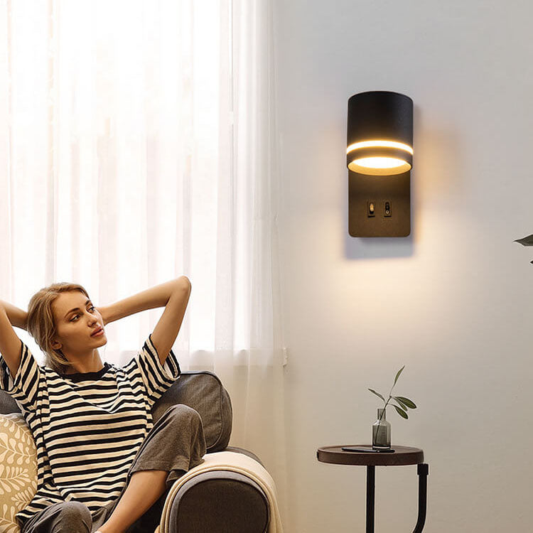 Modern Metal Wall Sconce for Bedroom and Living Room — Greenwich Home & Living