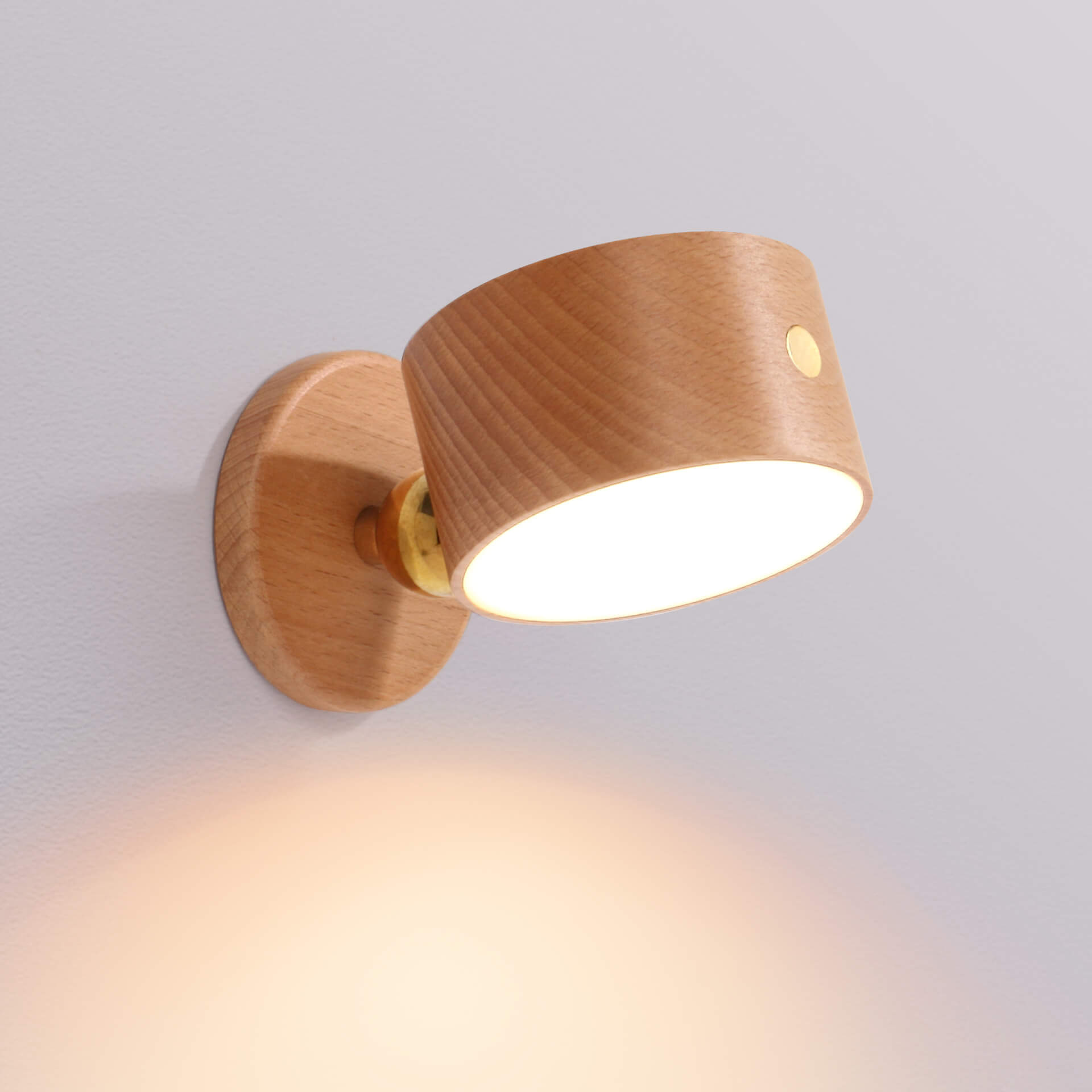 Modern Cordless LED Wall Sconce for Bedroom — Greenwich Home & Living