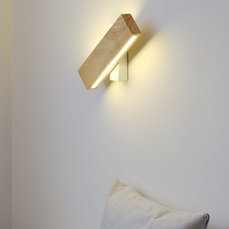 Scandinavian Wood Wall Sconce for Living Room and Bedroom — Greenwich Home & Living