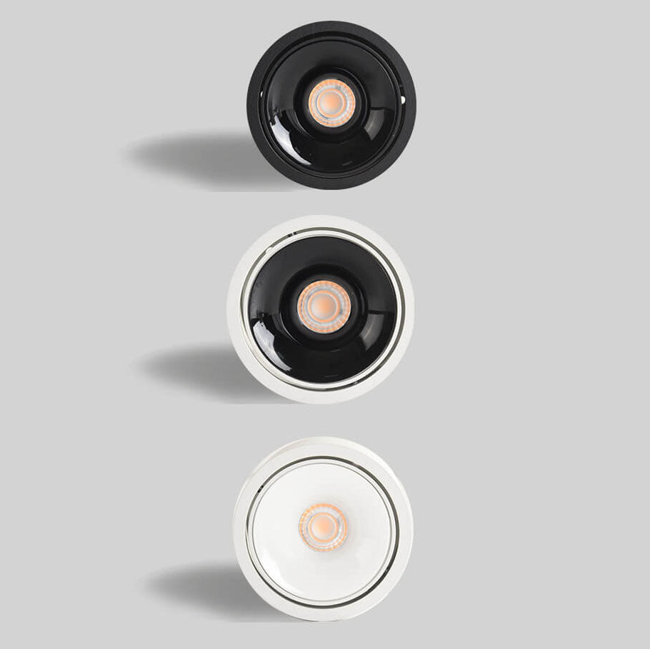 Modern Iron Flush Mount Ceiling Light With Integrated LED — Greenwich Home & Living