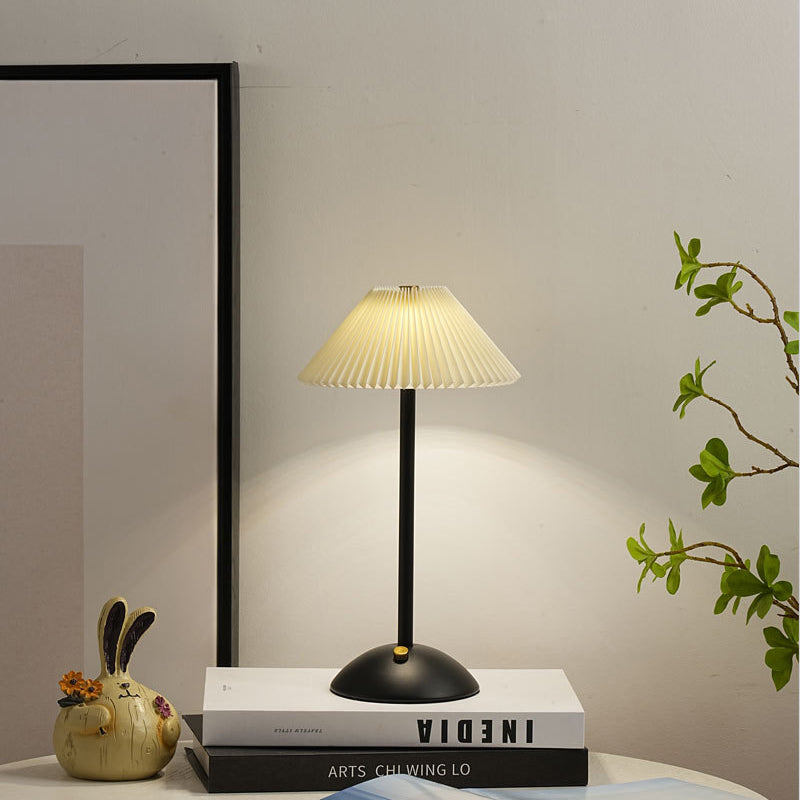 Modern Metal Cordless Table Lamp With Stepless Dimming — Greenwich Home & Living