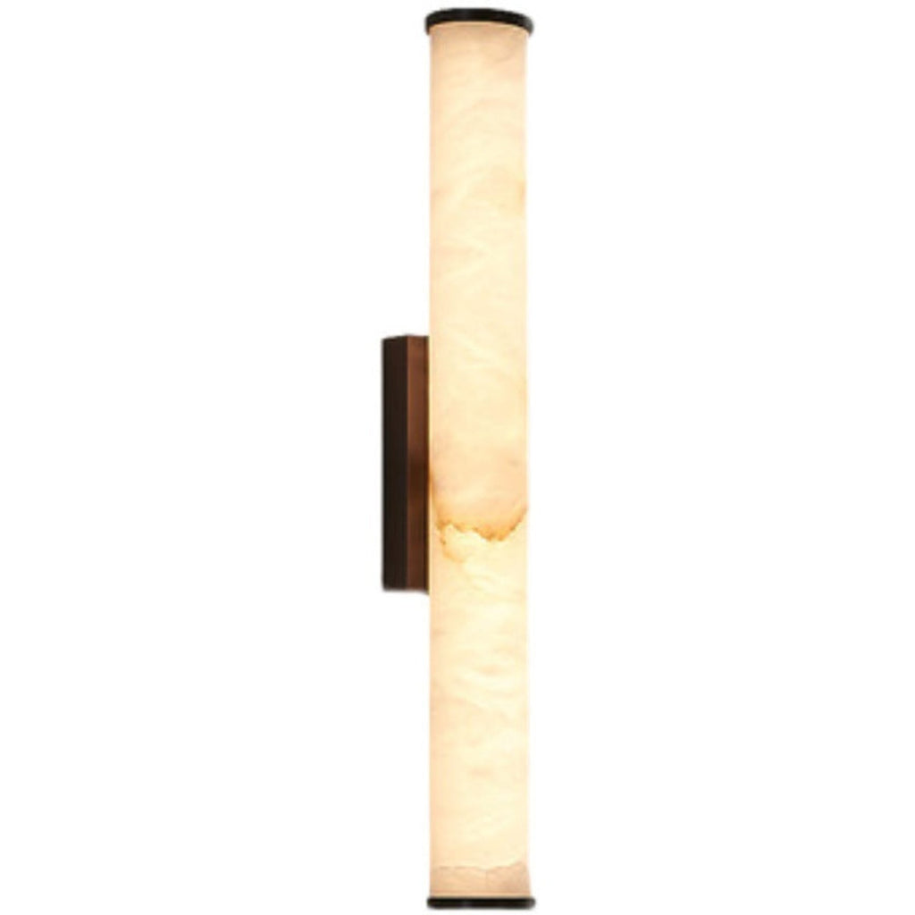 Contemporary Copper and Marble Wall Light for Living Room and Bedroom in Black — Greenwich Home & Living