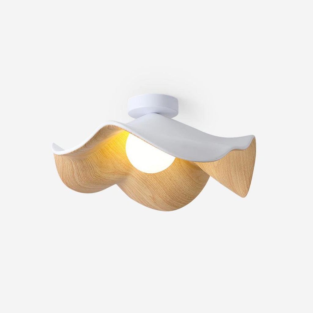 Scandinavian Resin Ceiling Light With Three-Color Light for Living Room — Greenwich Home & Living
