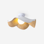 Scandinavian Resin Ceiling Light With Three-Color Light for Living Room — Greenwich Home & Living