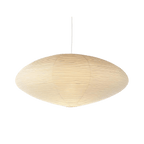 Bohemian Rattan Pendant Light With Xuan Paper Shade for Living Room in White — Greenwich Home & Living