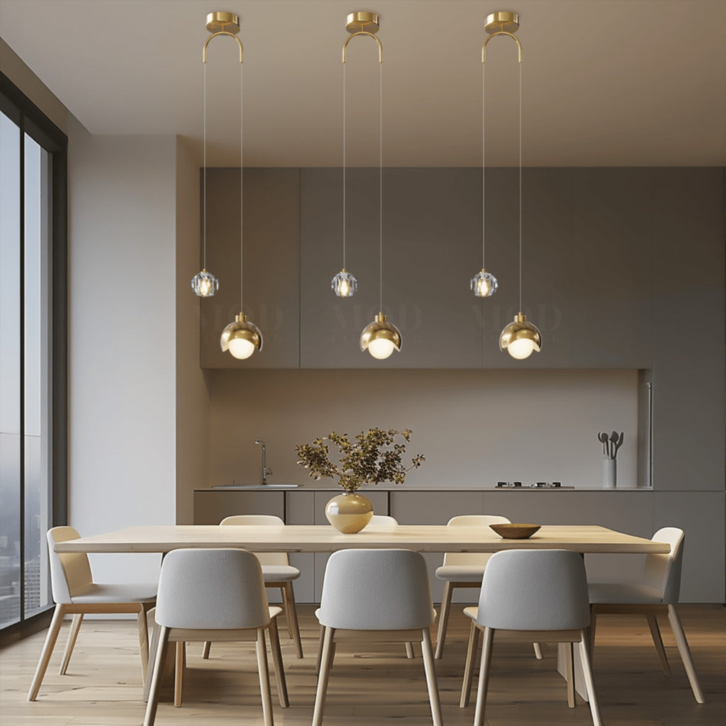 Modern Metal Pendant Light for Dining Room and Kitchen — Greenwich Home & Living