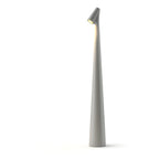 Minimalist Rechargeable Table Lamp With Tri-Color Dimming in Gray — Greenwich Home & Living