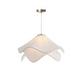 Contemporary Fabric Pendant Light With Dimmable Color Options for Living Room in Warm Light (3000K) — Greenwich Home & Living