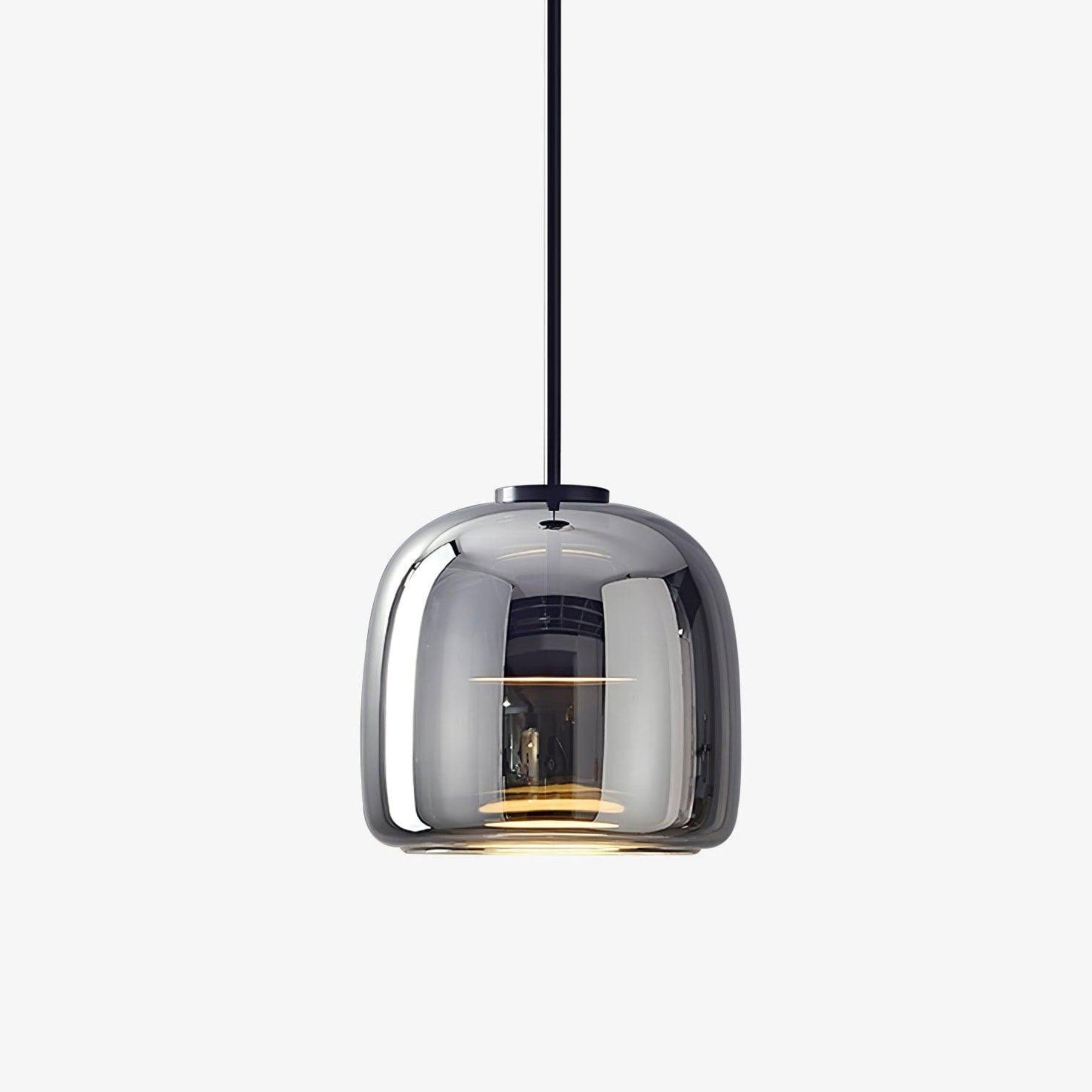Contemporary Glass Pendant Light With USB-Rechargeable Battery — Greenwich Home & Living