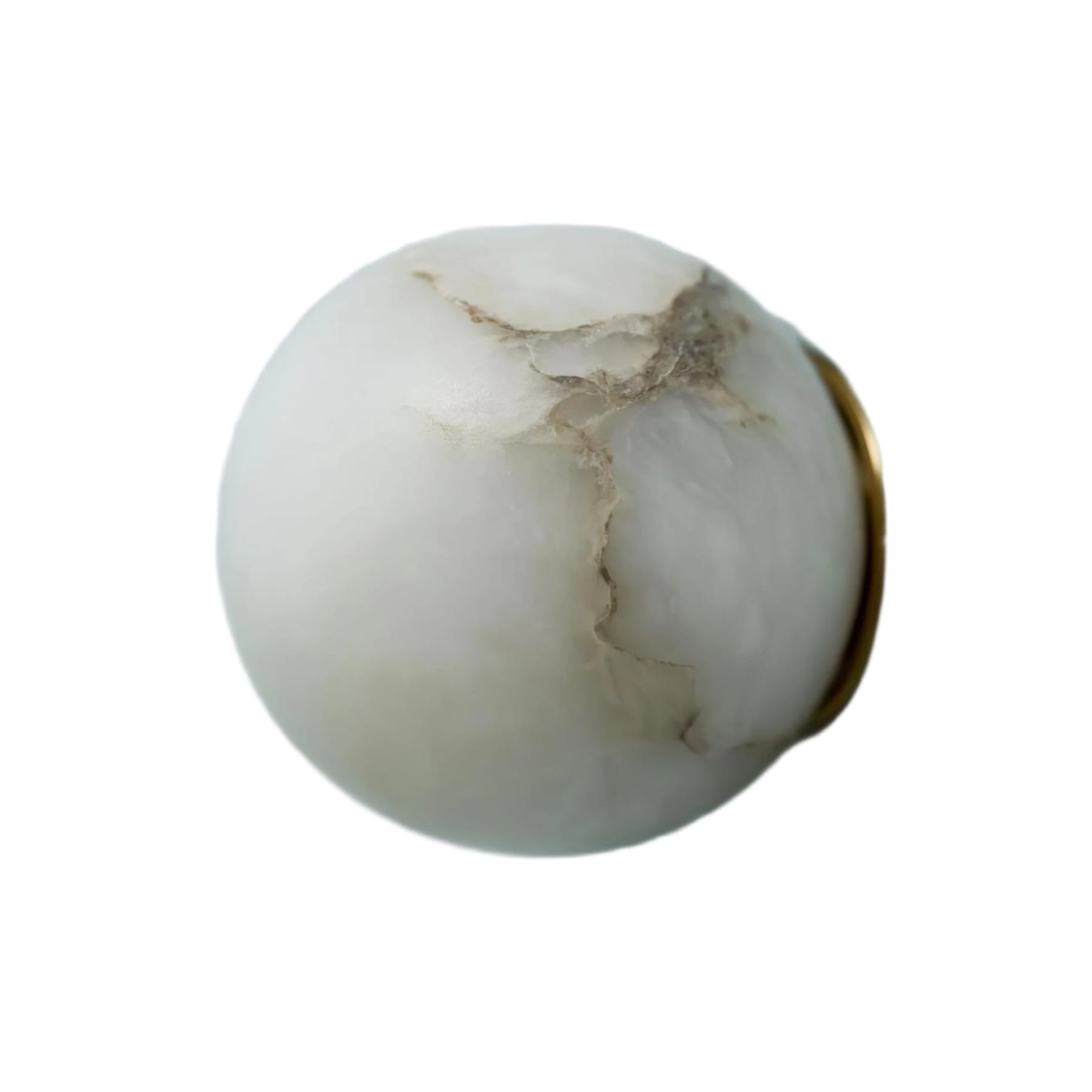 Contemporary Marble Wall Light With Warm Glow — Greenwich Home & Living