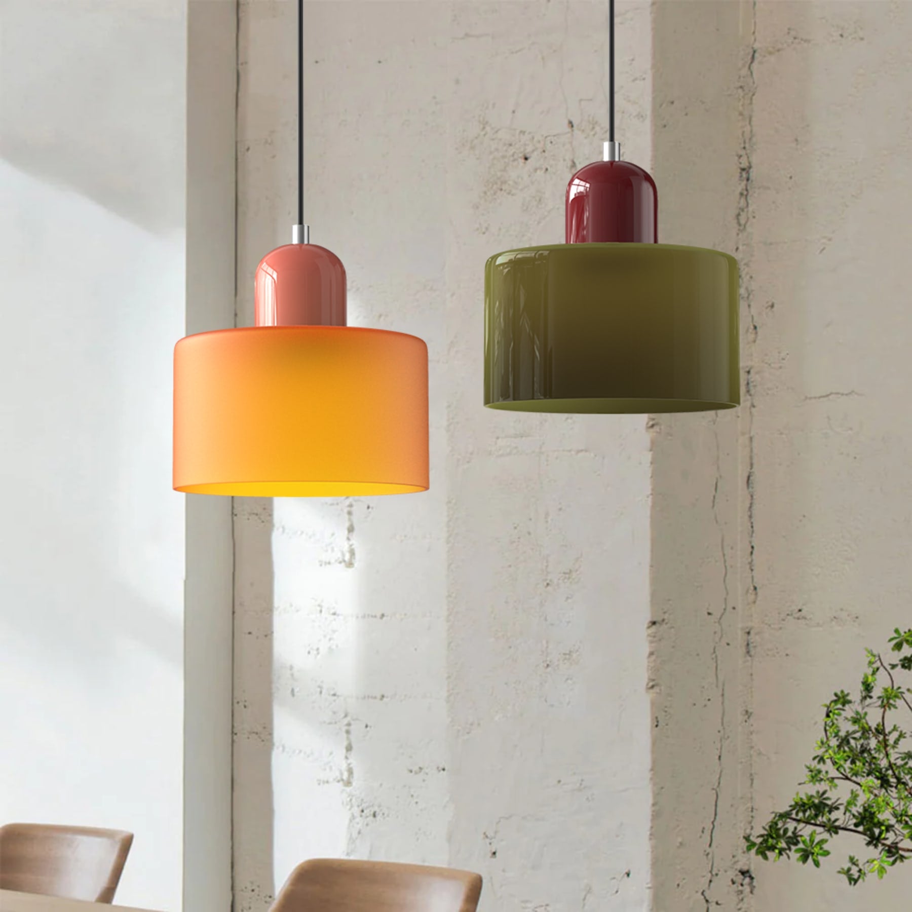 Modern Glass Pendant Light for Dining Room and Kitchen — Greenwich Home & Living