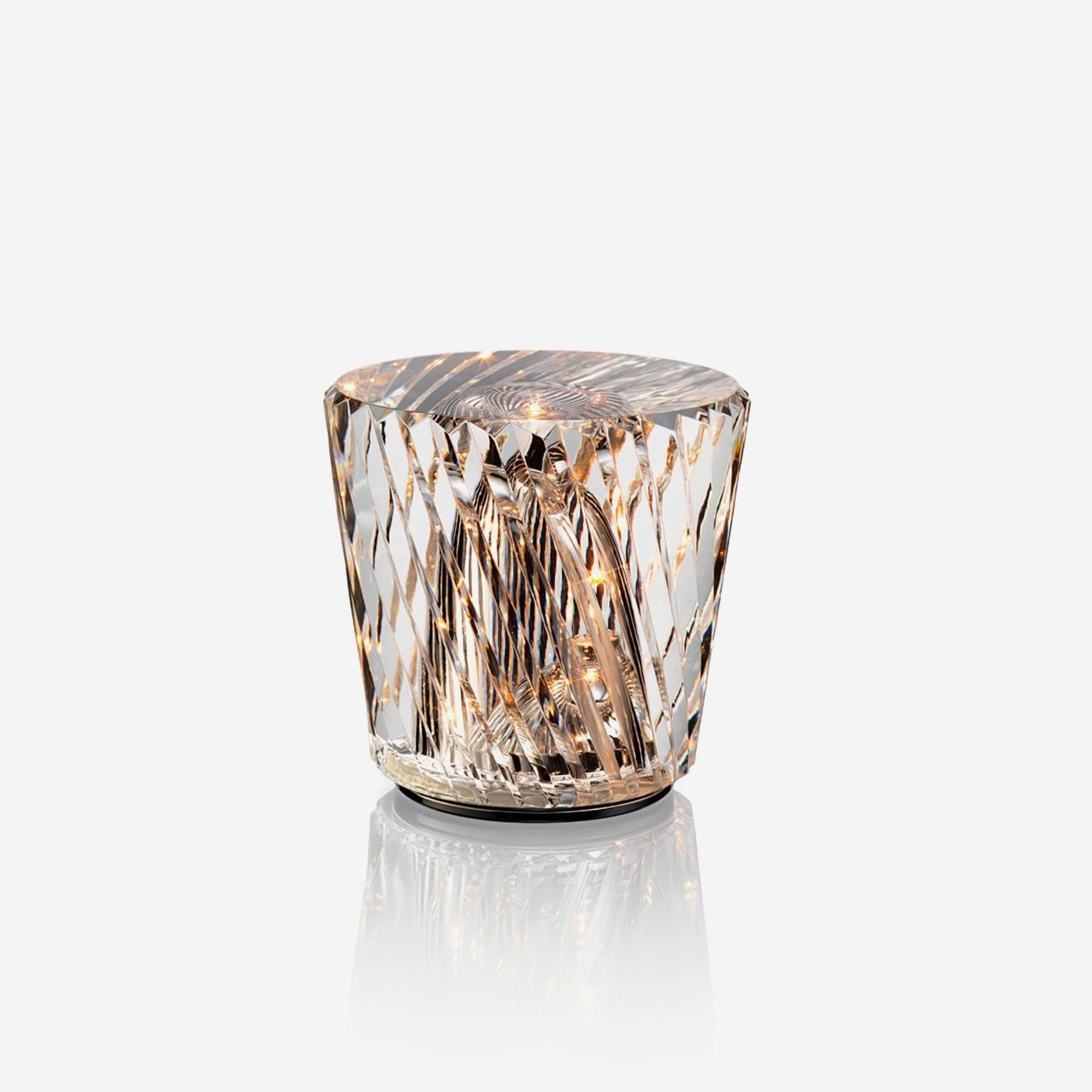 Modern Crystal Table Lamp With Warm Glow For Living Room and Bedroom — Greenwich Home & Living