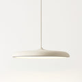 Minimalist Ironwork Pendant Light With Warm White Glow for Dining Room in White — Greenwich Home & Living
