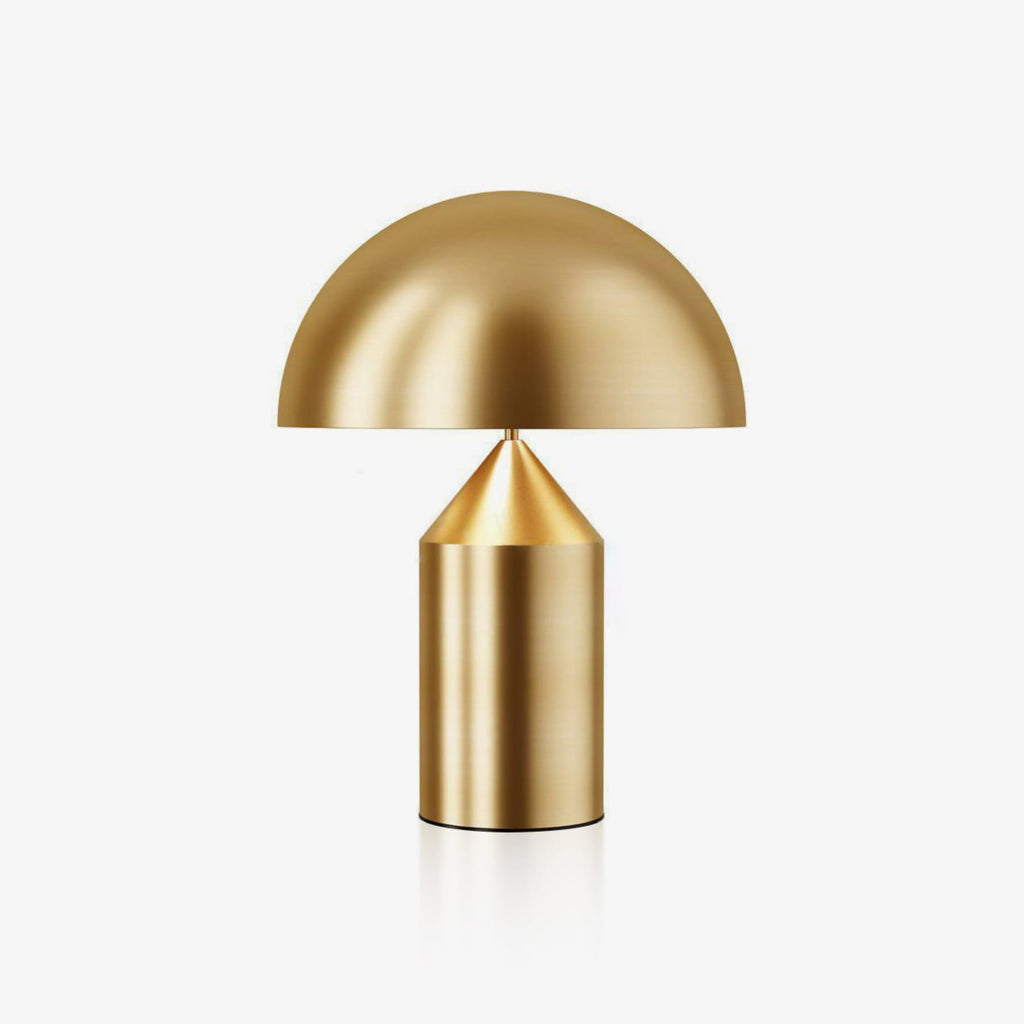 Modern Metal Table Lamp With Adjustable Color Temperature in Gold — Greenwich Home & Living