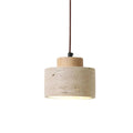 Scandinavian Iron Pendant Light With Tri-Color Light for Kitchen and Dining Room in Wood — Greenwich Home & Living