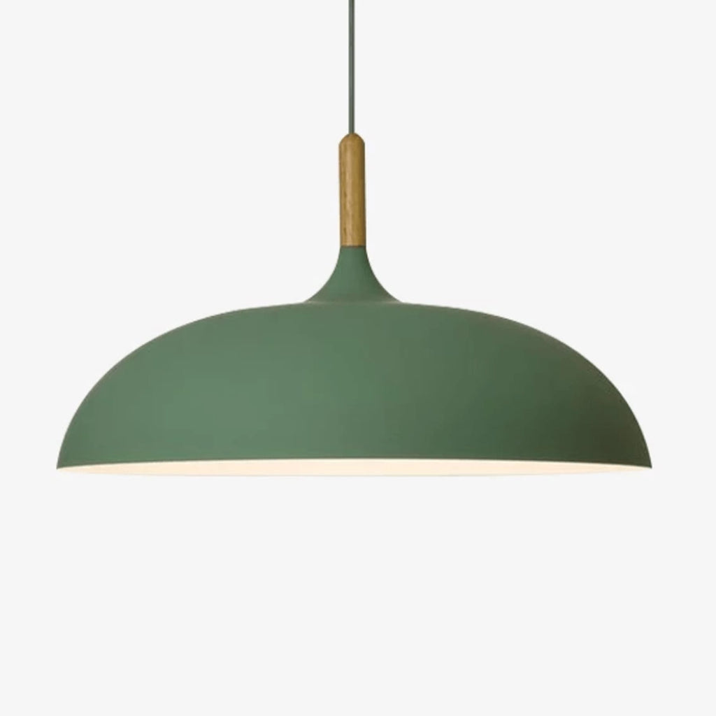 Scandinavian Wrought Iron Pendant Light for Dining Room and Kitchen in Green — Greenwich Home & Living