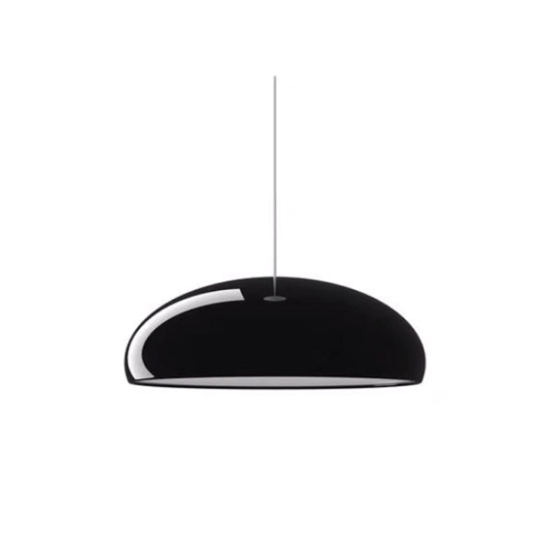 Minimalist Wrought Iron Pendant Light With Tri-Color Light for Living Room in Black — Greenwich Home & Living