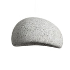 Minimalist Polystyrene Pendant Light for Living Room and Dining Room in Sand — Greenwich Home & Living