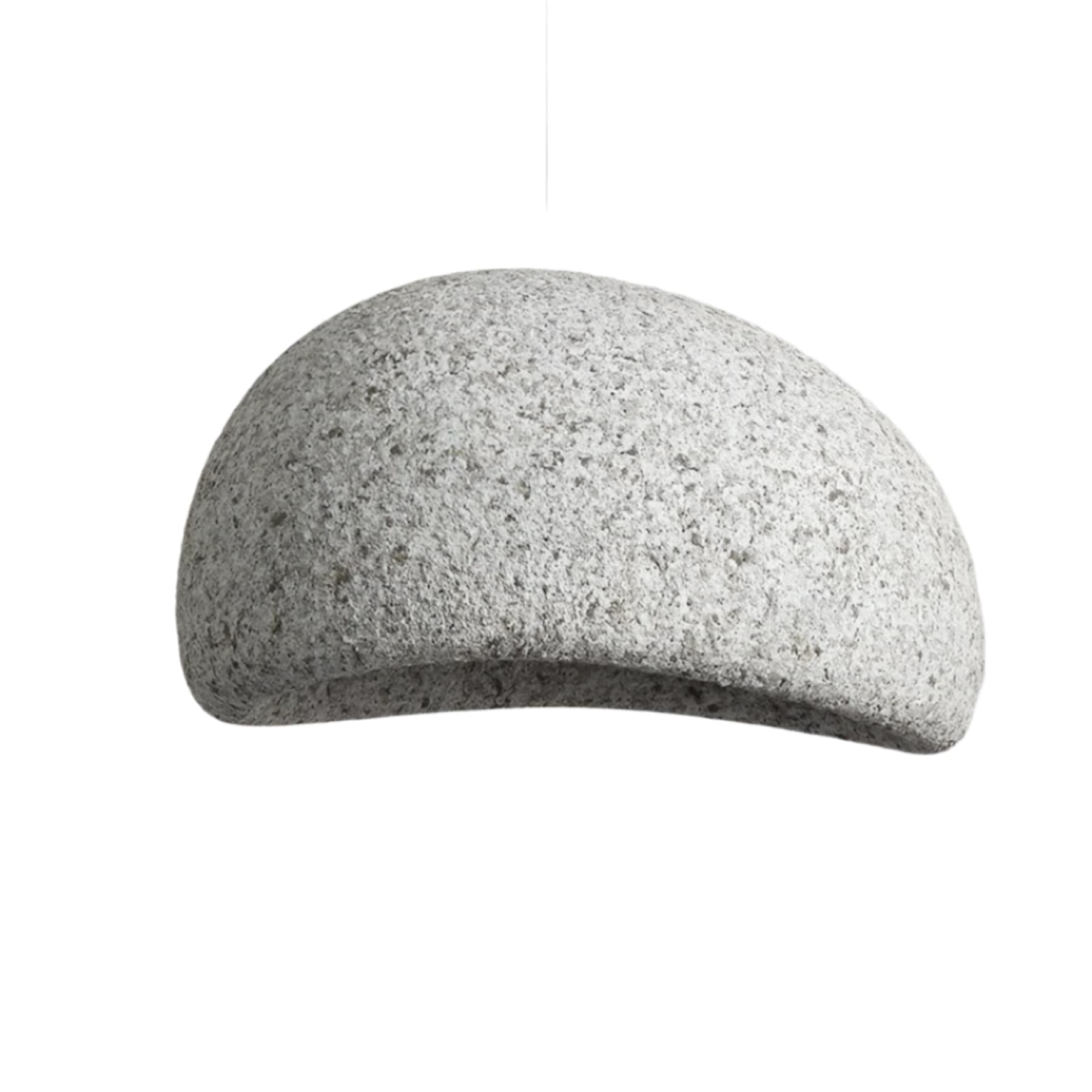 Minimalist Polystyrene Pendant Light for Living Room and Dining Room in Sand — Greenwich Home & Living