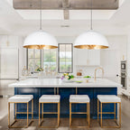 Modern Iron Pendant Light for Living Room — Greenwich Home & Living