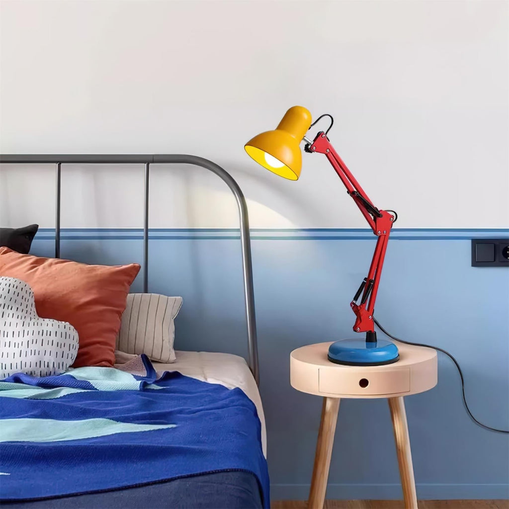 Retro Metal Table Lamp for Home Office and Bedroom — Greenwich Home & Living