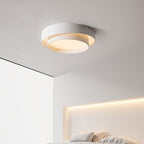 Minimalist Metal Flush Mount Ceiling Light With Bright Daylight LED — Greenwich Home & Living