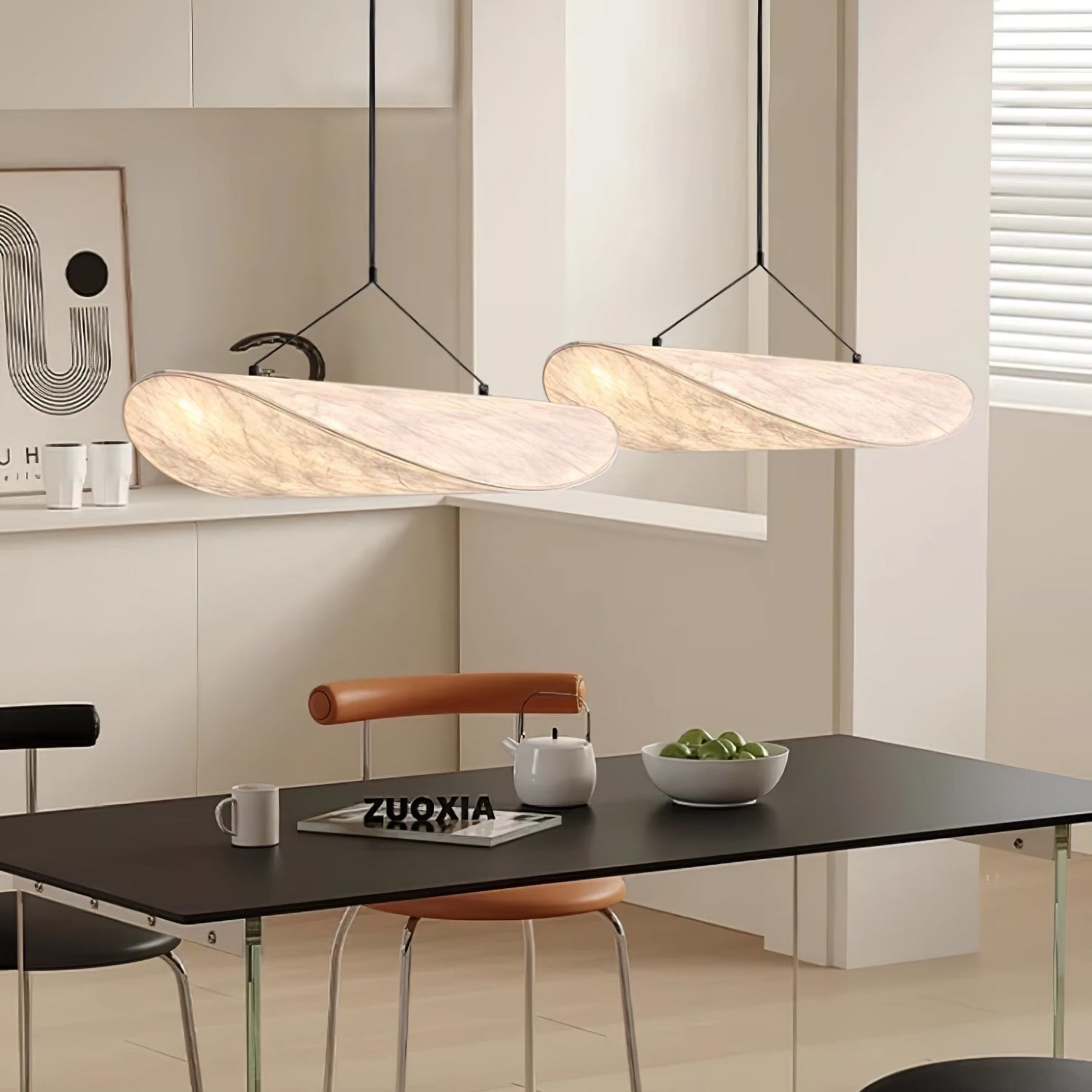Minimalist Pendant Light With Stepless Dimming for Living and Dining Rooms — Greenwich Home & Living