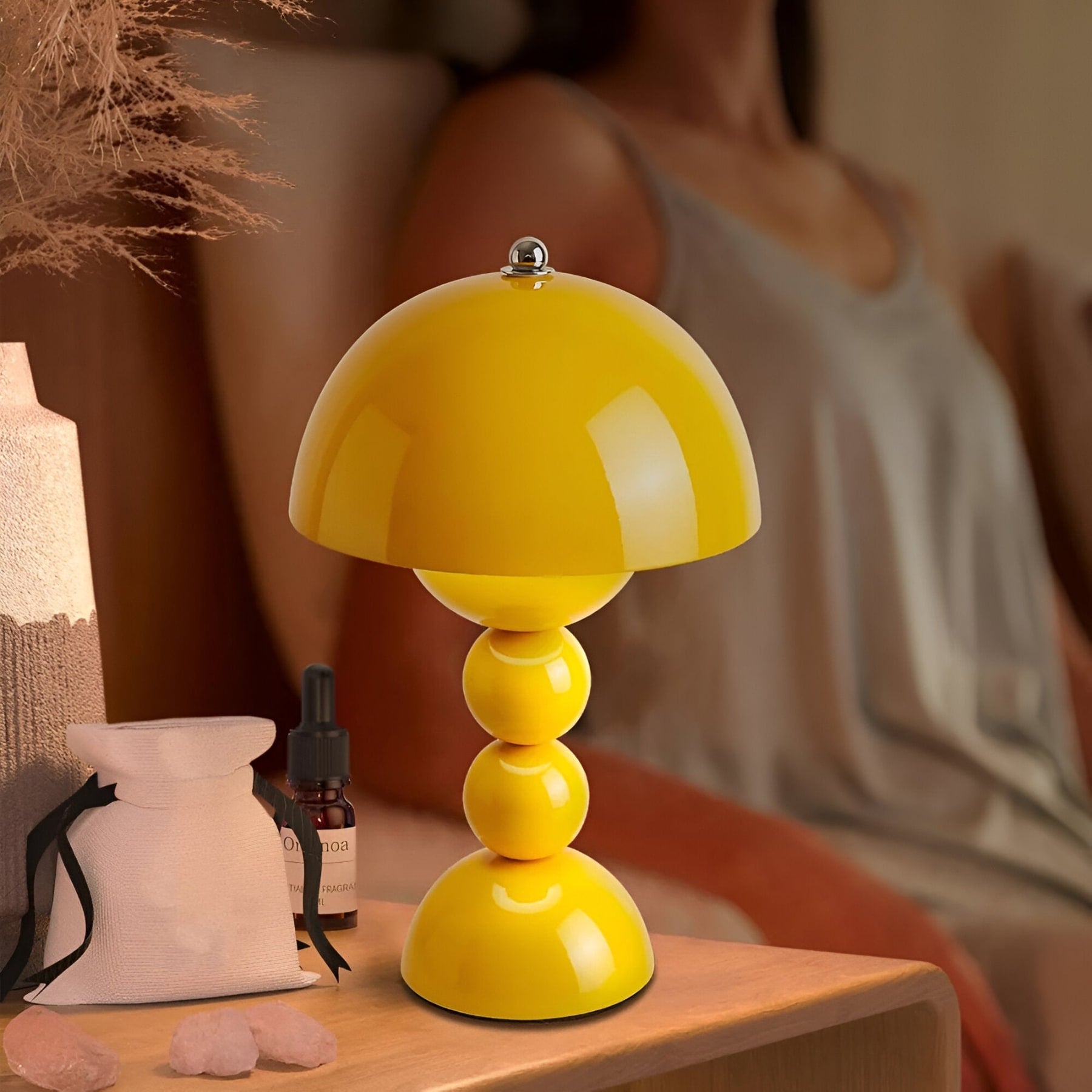 Modern Matte Metal Table Lamp for Living Room and Bedroom — Greenwich Home & Living