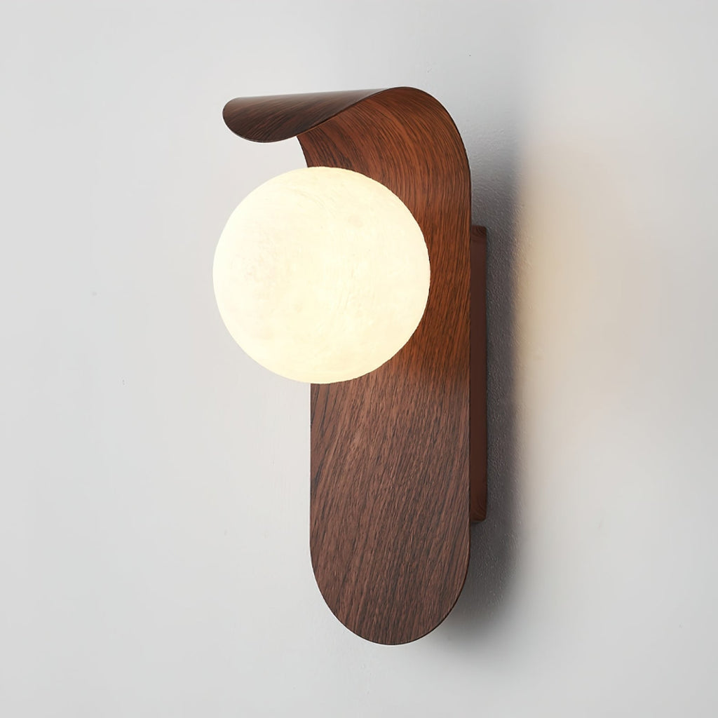 Minimalist Wood Wall Light With Tri-Color Changing Glow — Greenwich Home & Living