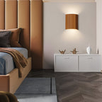 Minimalist Resin Wall Light With Tri-Color Lighting — Greenwich Home & Living