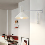 Retro Metal Wall Light With Tri-Color Lighting for Bedroom — Greenwich Home & Living