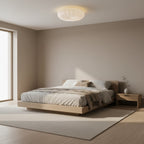 Minimalist Flush Mount Ceiling Light With Tri-Color Light Living Room — Greenwich Home & Living