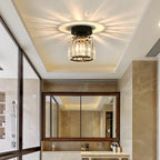 Classic Acrylic Semi-Flush Mount Ceiling Light for Hallway and Bedroom — Greenwich Home & Living