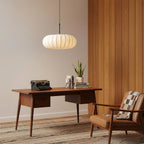 Modern Silk Fabric Pendant Light With Adjustable Color Temperature — Greenwich Home & Living