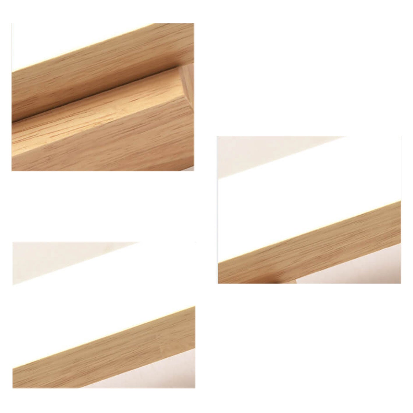 Modern Wood Wall Sconce With Acrylic Glow — Greenwich Home & Living