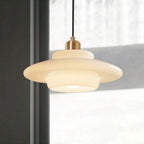 Retro Glass Pendant Light With Warm White Bulb Included for Dining Room — Greenwich Home & Living