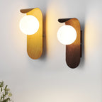 Minimalist Wood Wall Light With Tri-Color Changing Glow — Greenwich Home & Living