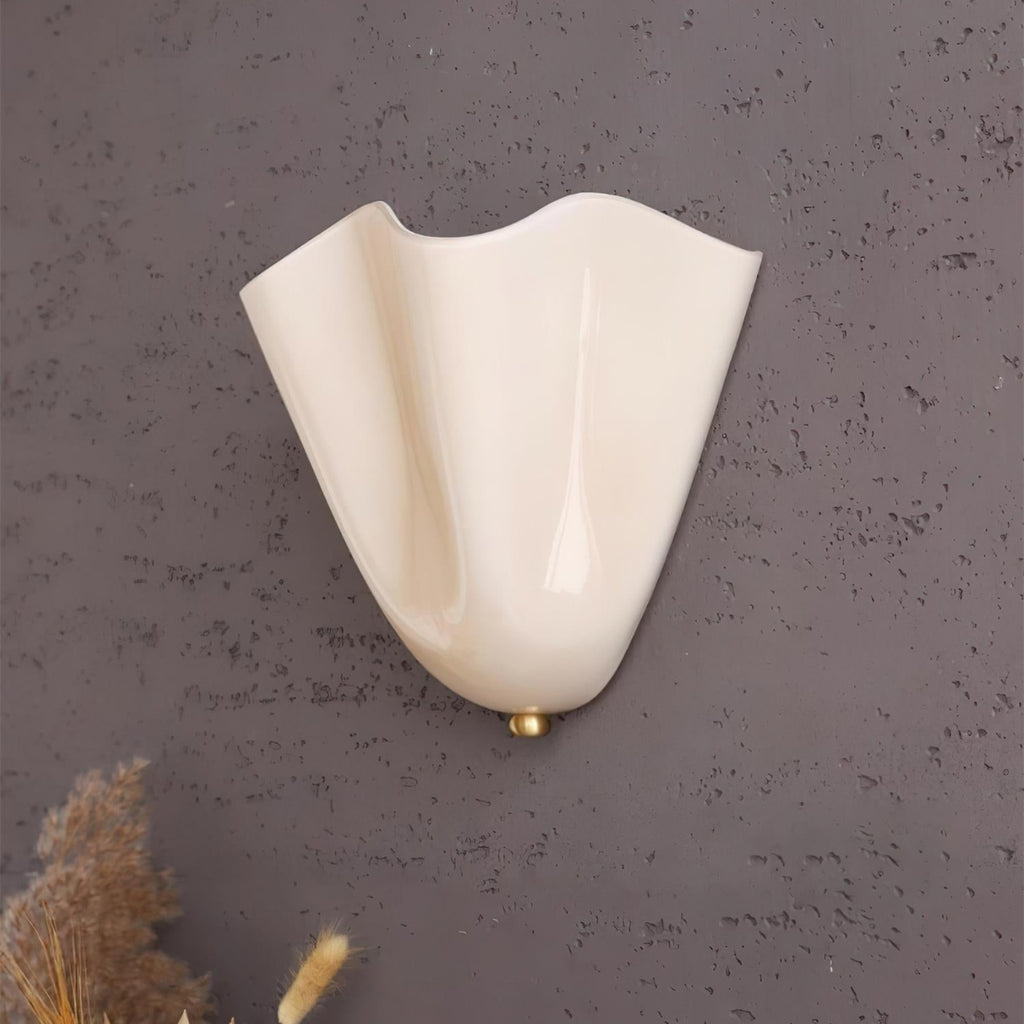 Retro Glass Wall Light With Warm Glow for Living Room and Hallway — Greenwich Home & Living