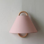 Modern Wood Wall Sconce With Warm LED Glow — Greenwich Home & Living