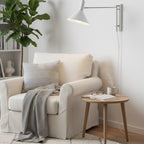 Retro Metal Wall Light With Tri-Color Lighting for Bedroom — Greenwich Home & Living