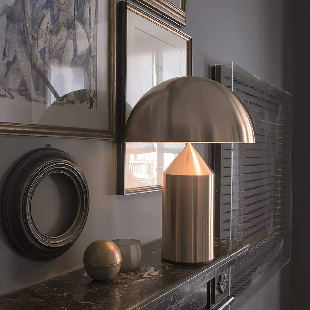 Modern Metal Table Lamp With Adjustable Color Temperature — Greenwich Home & Living