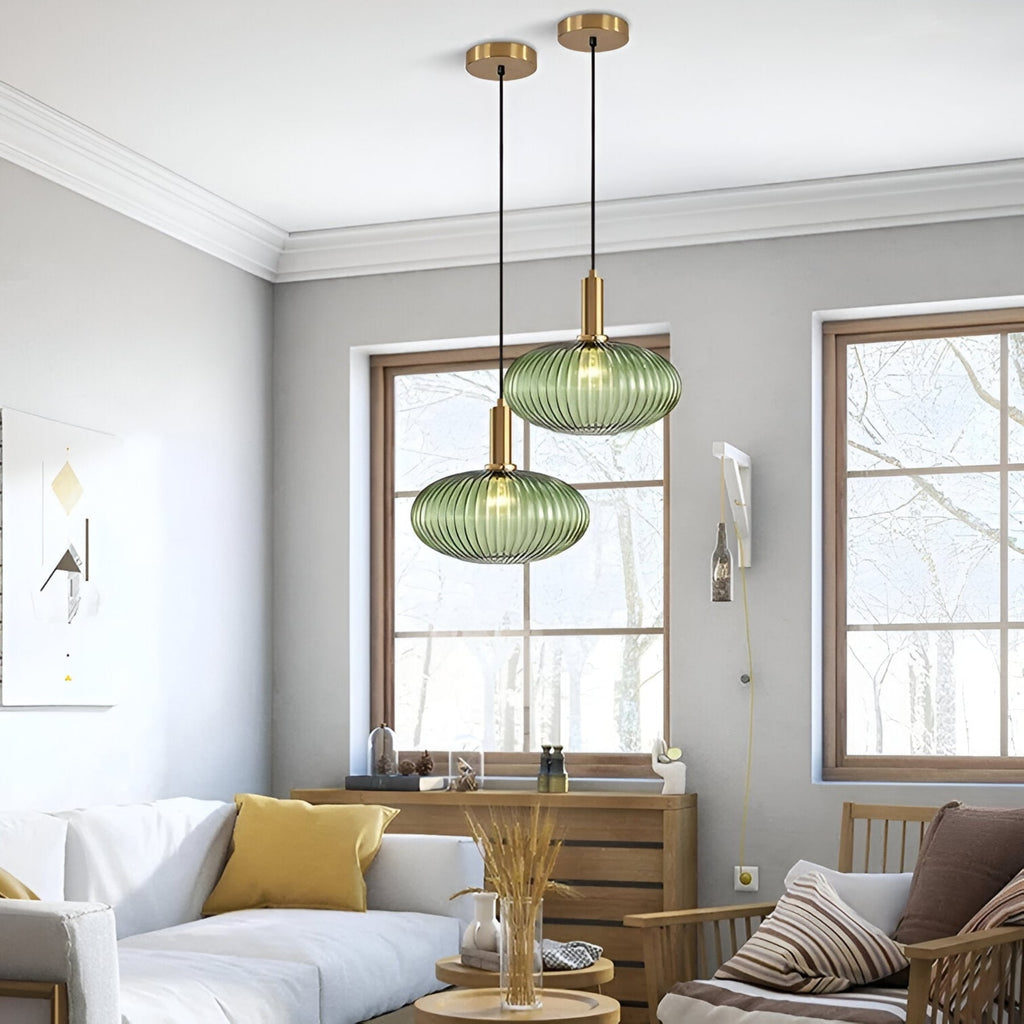 Contemporary Glass Pendant Light for Living and Dining Rooms — Greenwich Home & Living