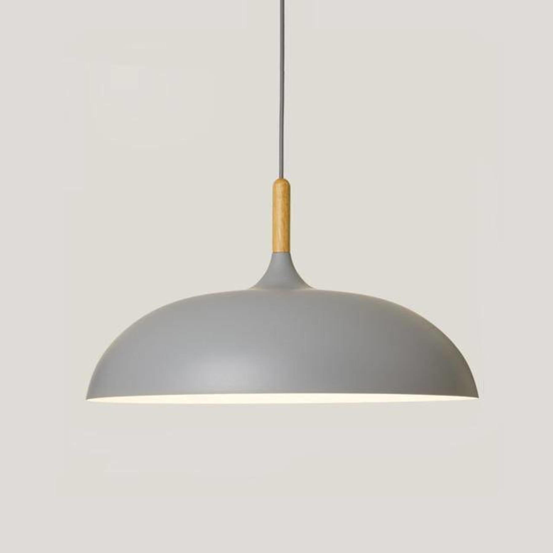 Scandinavian Wrought Iron Pendant Light for Dining Room and Kitchen in Gray — Greenwich Home & Living